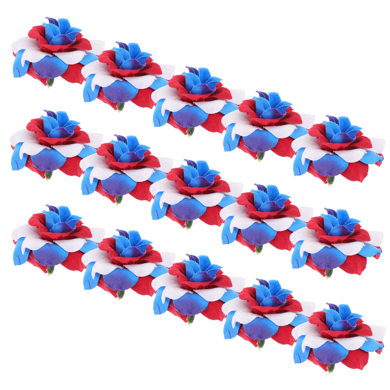30 Pcs Artificial Rose Garland 1 8 Inch Red White Blue Decorations Stemless DIY Wreath Independence Day Faux Flowers
30 Pcs Artificial Rose Garland 1 8 Inch Red White Blue Decorations Stemless DIY Wreath Independence Day Faux Flowers