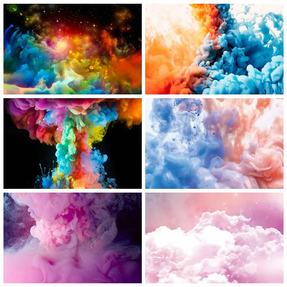 Colorful Smoke Backdrop Abstract Mist Birthday Party Adult Kids Baby Art Portrait Photography Background Decor Photo Studio Prop
Colorful Smoke Backdrop Abstract Mist Birthday Party Adult Kids Baby Art Portrait Photography Background Decor Photo Studio Prop