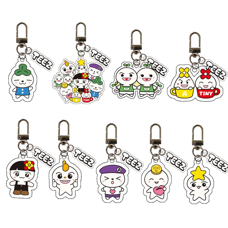 Kpop ATEEZ Acrylic Cartoon Keychains HD Photo Key Ring Holder SAN YUNHO Fans Collection Gift Car Bag Keychain Charm Accessories
Kpop ATEEZ Acrylic Cartoon Keychains HD Photo Key Ring Holder SAN YUNHO Fans Collection Gift Car Bag Keychain Charm Accessories