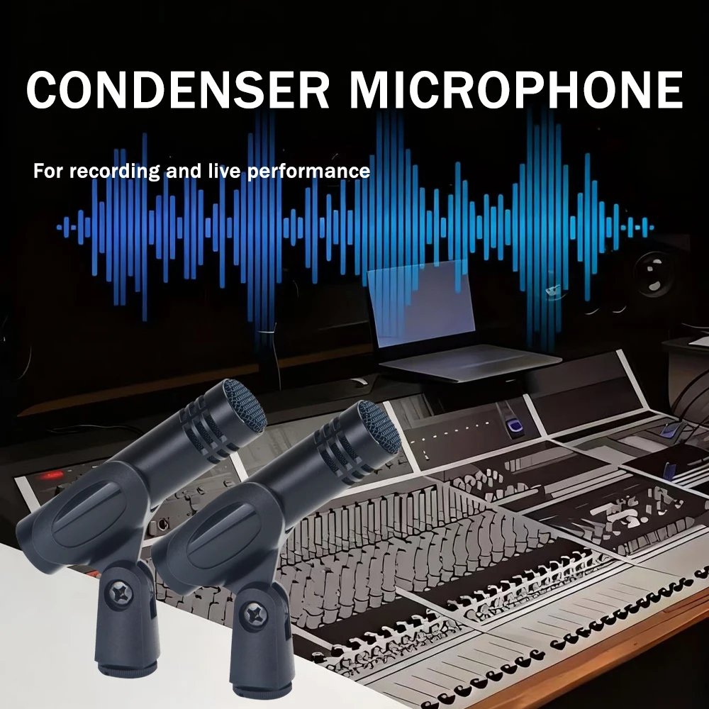 E614 Pro Drum Condenser Microphone with Windscreen and Clamp Mount – Full-range Pickup/Clear Sound, Suitable for Live Performanc
E614 Pro Drum Condenser Microphone with Windscreen and Clamp Mount – Full-range Pickup/Clear Sound, Suitable for Live Performanc