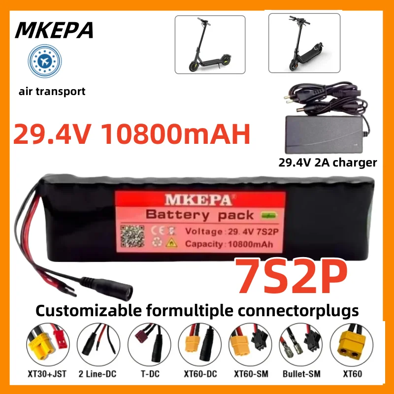 29.4V 10800mAh 18650 lithium-ion battery pack 7s2p 29.4V electric bicycle lithium-ion battery pack+29.4v2A charger durable and
29.4V 10800mAh 18650 lithium-ion battery pack 7s2p 29.4V electric bicycle lithium-ion battery pack+29.4v2A charger durable and