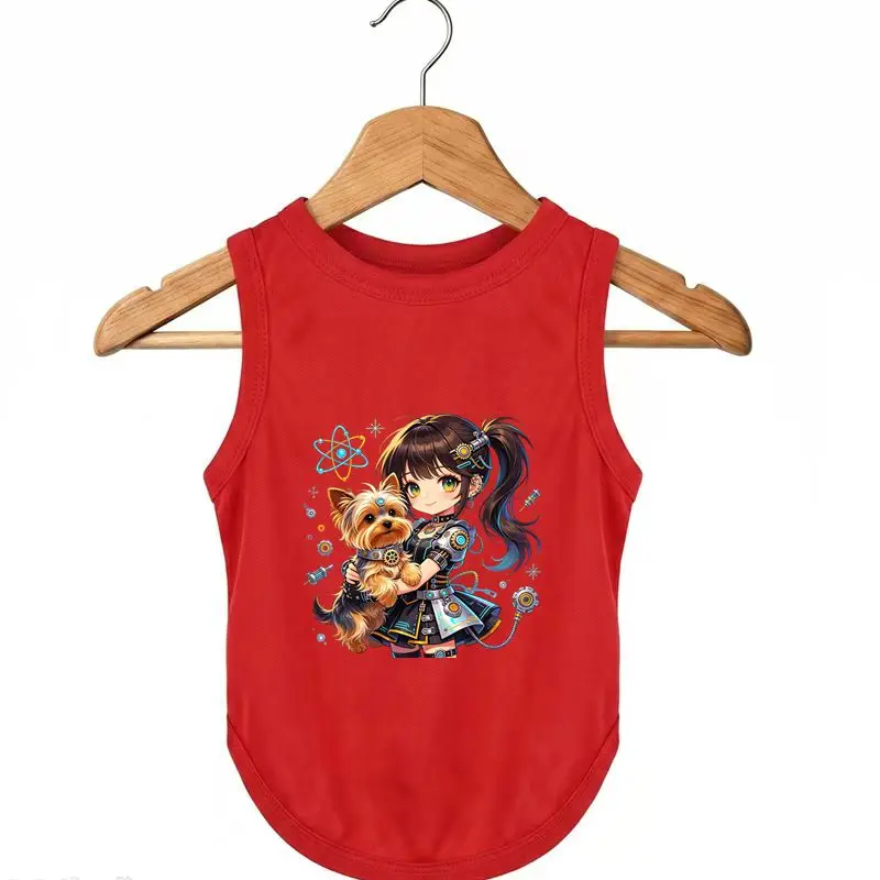 Dog Summer Vest Anime Girl Dog Print Breathable Clothes
Dog Summer Vest Anime Girl Dog Print Breathable Clothes