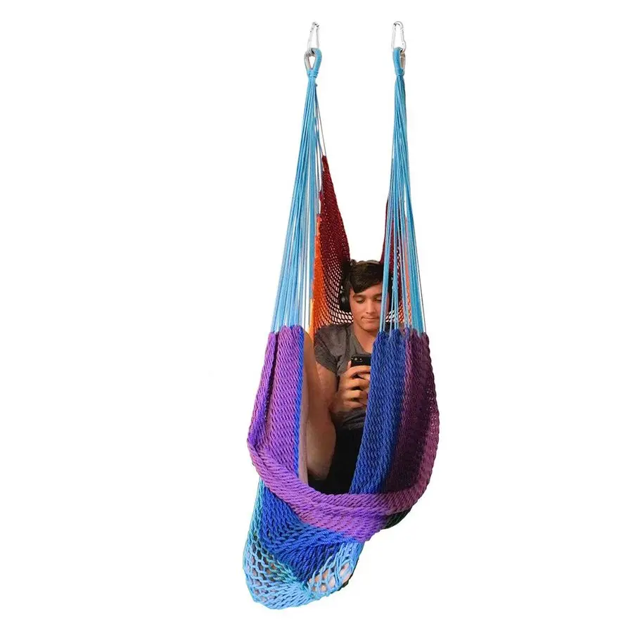 Hammock Swing Chair Therapy Swing Sensory Swing for Adults and Children Rainbow
Hammock Swing Chair Therapy Swing Sensory Swing for Adults and Children Rainbow