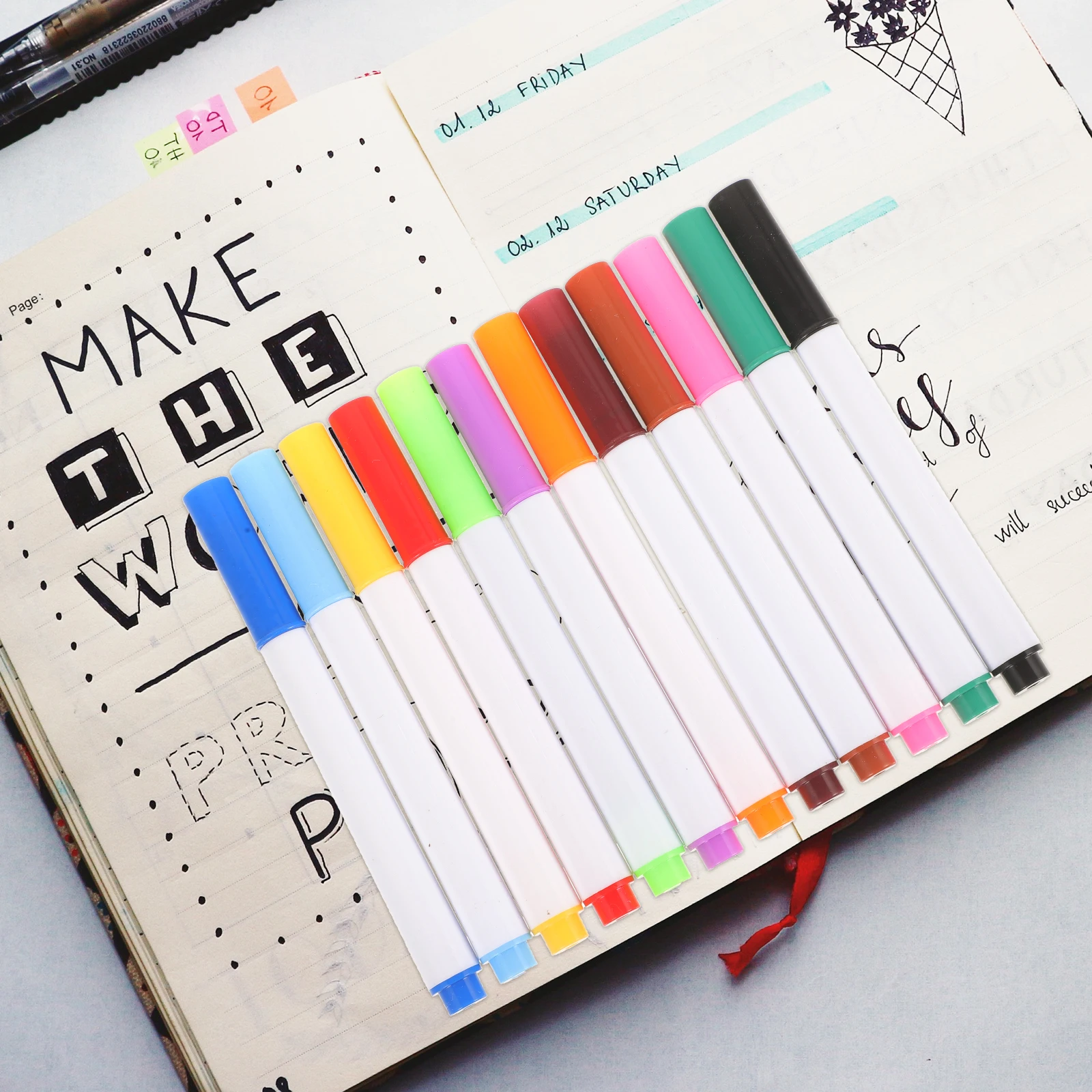 12 Pcs Whiteboard Pen Colorful Markers Erasable Dry Erase Pens School Office Supplies Classroom Teaching Accessories Art Goods
12 Pcs Whiteboard Pen Colorful Markers Erasable Dry Erase Pens School Office Supplies Classroom Teaching Accessories Art Goods
