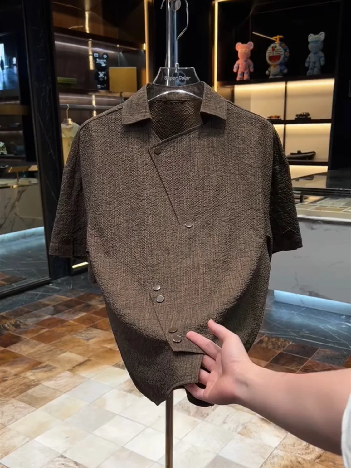 Men's Summer New Style Casual Fashionable Short Sleeve Shirt Breathable Comfortable High End Feeling Versatile Top
Men's Summer New Style Casual Fashionable Short Sleeve Shirt Breathable Comfortable High End Feeling Versatile Top
