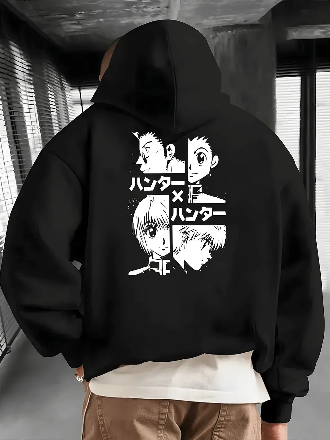 2025 Hunter X Hunter Anime Hoodie Men Women Pullover Sweatshirt Japanese Streetwear Casual Graphic Print Hooded Long Sleeve Tops
2025 Hunter X Hunter Anime Hoodie Men Women Pullover Sweatshirt Japanese Streetwear Casual Graphic Print Hooded Long Sleeve Tops