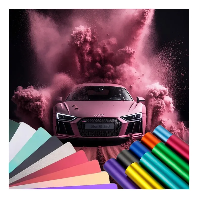 Ultra Colorful Matte Car Wrap Vinyl Self-Adhesive Color Changing Car Body Coating Wrap PET Color Fading Car Body Film
Ultra Colorful Matte Car Wrap Vinyl Self-Adhesive Color Changing Car Body Coating Wrap PET Color Fading Car Body Film