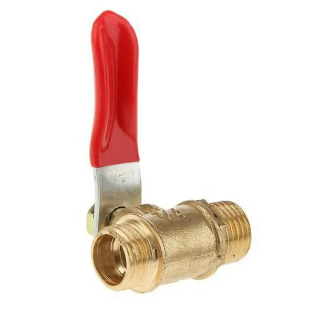 With Handle Brass Air Compressor Ball Valve Switch Pipe Fittings Pipe Male to Male Thread
With Handle Brass Air Compressor Ball Valve Switch Pipe Fittings Pipe Male to Male Thread