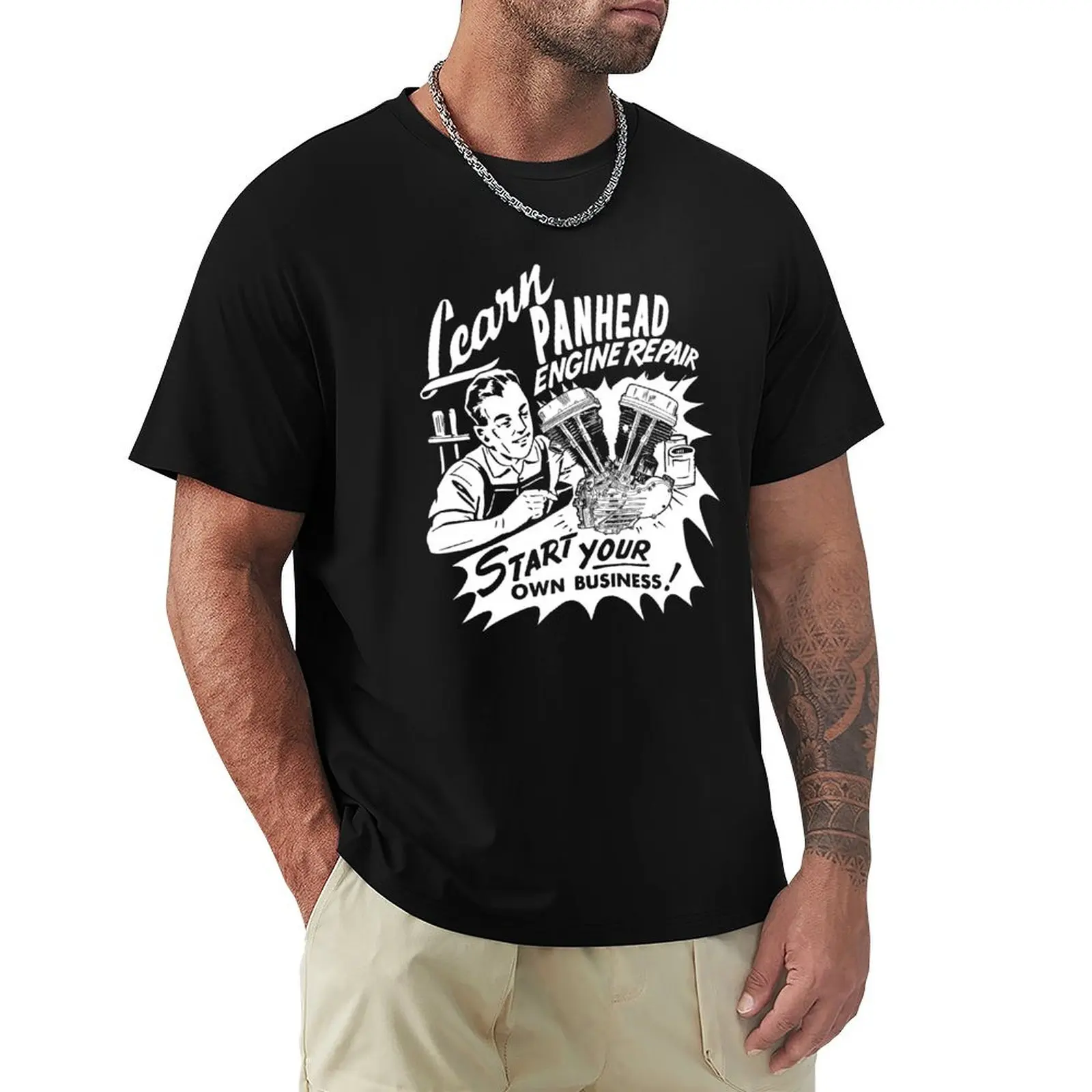Panhead Repair Vintage HD Engine Repair Retro VTwin T-Shirt Work Wear Lightweight Tee
Panhead Repair Vintage HD Engine Repair Retro VTwin T-Shirt Work Wear Lightweight Tee