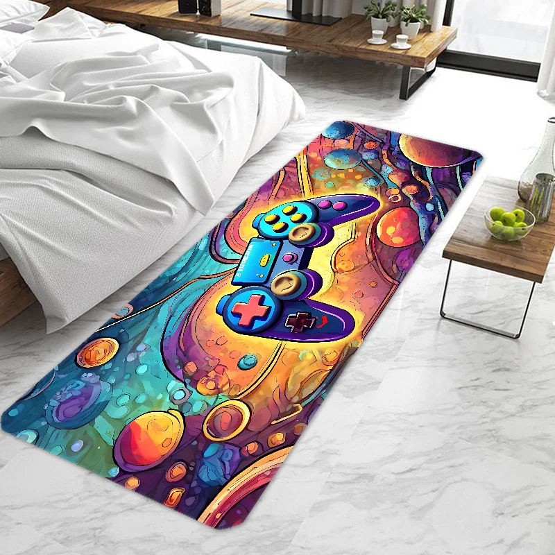 Game Controller Design Door Mat Entrance Doormat Non-slip Washable Kitchen Carpet Living Room Hallway Rugs Door Mats Bathroom
Game Controller Design Door Mat Entrance Doormat Non-slip Washable Kitchen Carpet Living Room Hallway Rugs Door Mats Bathroom