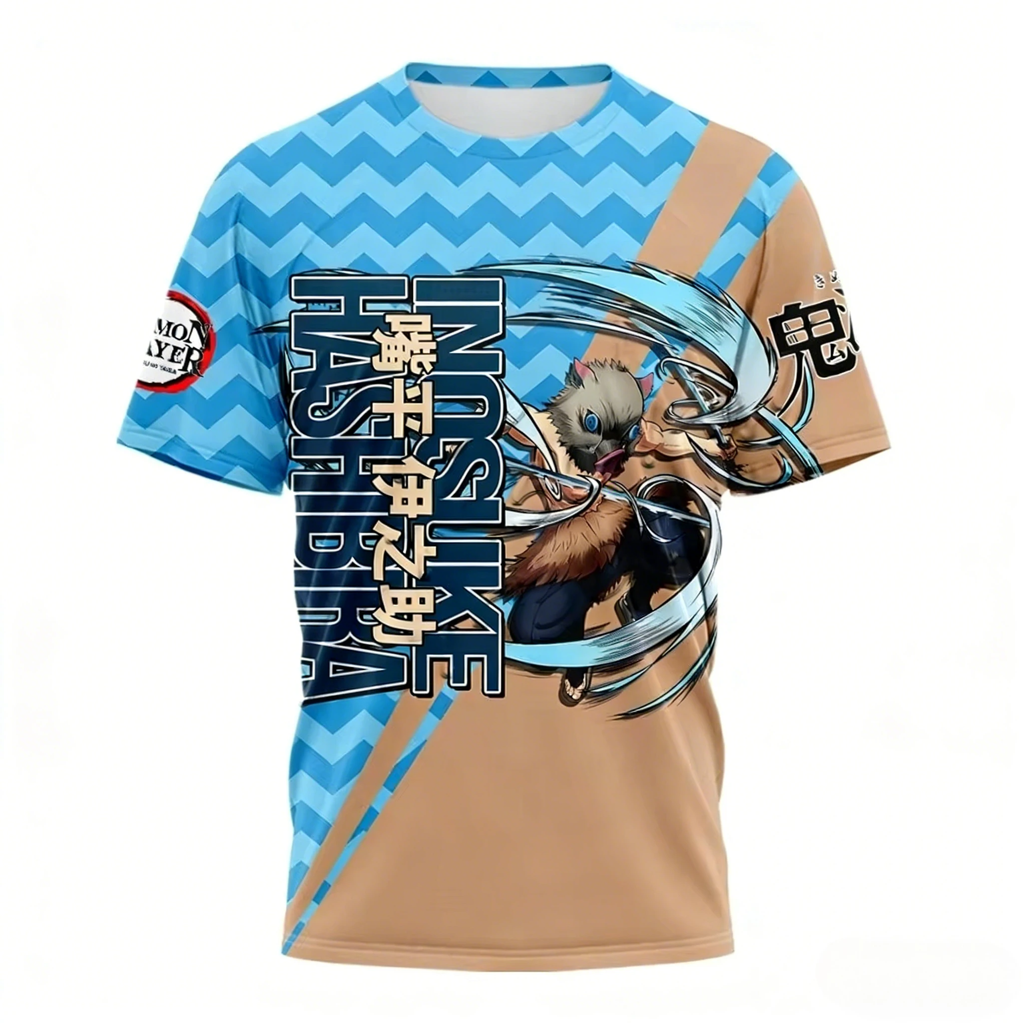 2026 Demon Slayer Inosuke Hashibira T Shirt For Men 3D Print Anime Graphic Tee Short Sleeve Round Neck Casual Streetwear Tops
2026 Demon Slayer Inosuke Hashibira T Shirt For Men 3D Print Anime Graphic Tee Short Sleeve Round Neck Casual Streetwear Tops