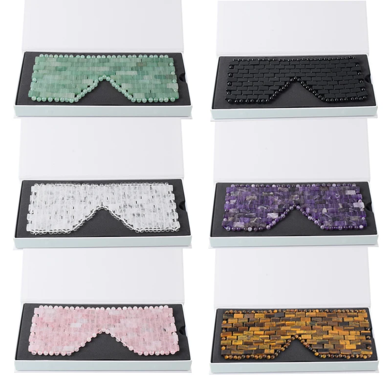 Rose Quartz Jade Eye Mask WIth Stone Sleep Mask Relaxation Face Massager Therapy Facial Massage Tools
Rose Quartz Jade Eye Mask WIth Stone Sleep Mask Relaxation Face Massager Therapy Facial Massage Tools