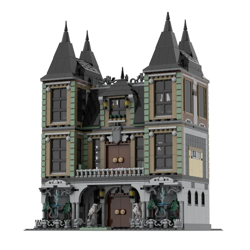 3041 шт., хит продаж, вид на улицу, Moc, модульная модель Malfoy Manor, сделай сам, творческие идеи, детские игрушки, подарок на день рождения, блоки MOC-76453
3041 шт., хит продаж, вид на улицу, Moc, модульная модель Malfoy Manor, сделай сам, творческие идеи, детские игрушки, подарок на день рождения, блоки MOC-76453