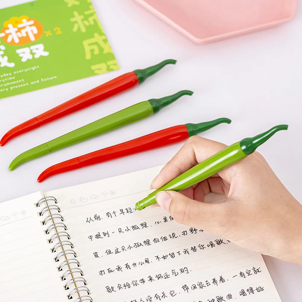 12pcs Chili Pens Smooth Writing Student Gifts School Supplies Plastic Party Favors Premium ABS Material Gel Ink
12pcs Chili Pens Smooth Writing Student Gifts School Supplies Plastic Party Favors Premium ABS Material Gel Ink