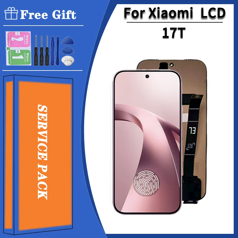 6.59“ AMOLED For Xiaomi 17T 2602DPT53G, 2602DPT53I Lcd Display Touch Screen Digitizer For Xiaomi Mi 17T Display Screen
6.59“ AMOLED For Xiaomi 17T 2602DPT53G, 2602DPT53I Lcd Display Touch Screen Digitizer For Xiaomi Mi 17T Display Screen