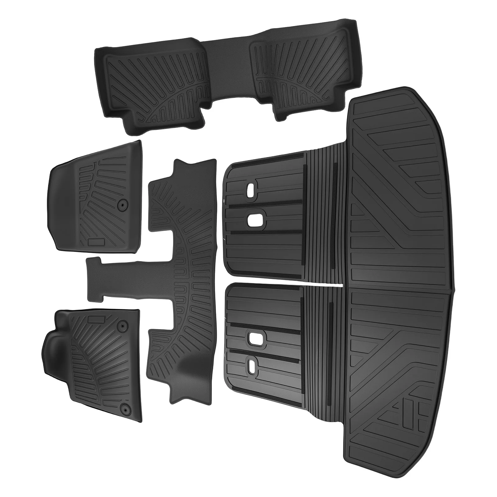 Коврики-вкладыши для Kia Sorento 6 и 7 мест 2021-2025 из TPE, автомобильные, противоскользящие
Коврики-вкладыши для Kia Sorento 6 и 7 мест 2021-2025 из TPE, автомобильные, противоскользящие