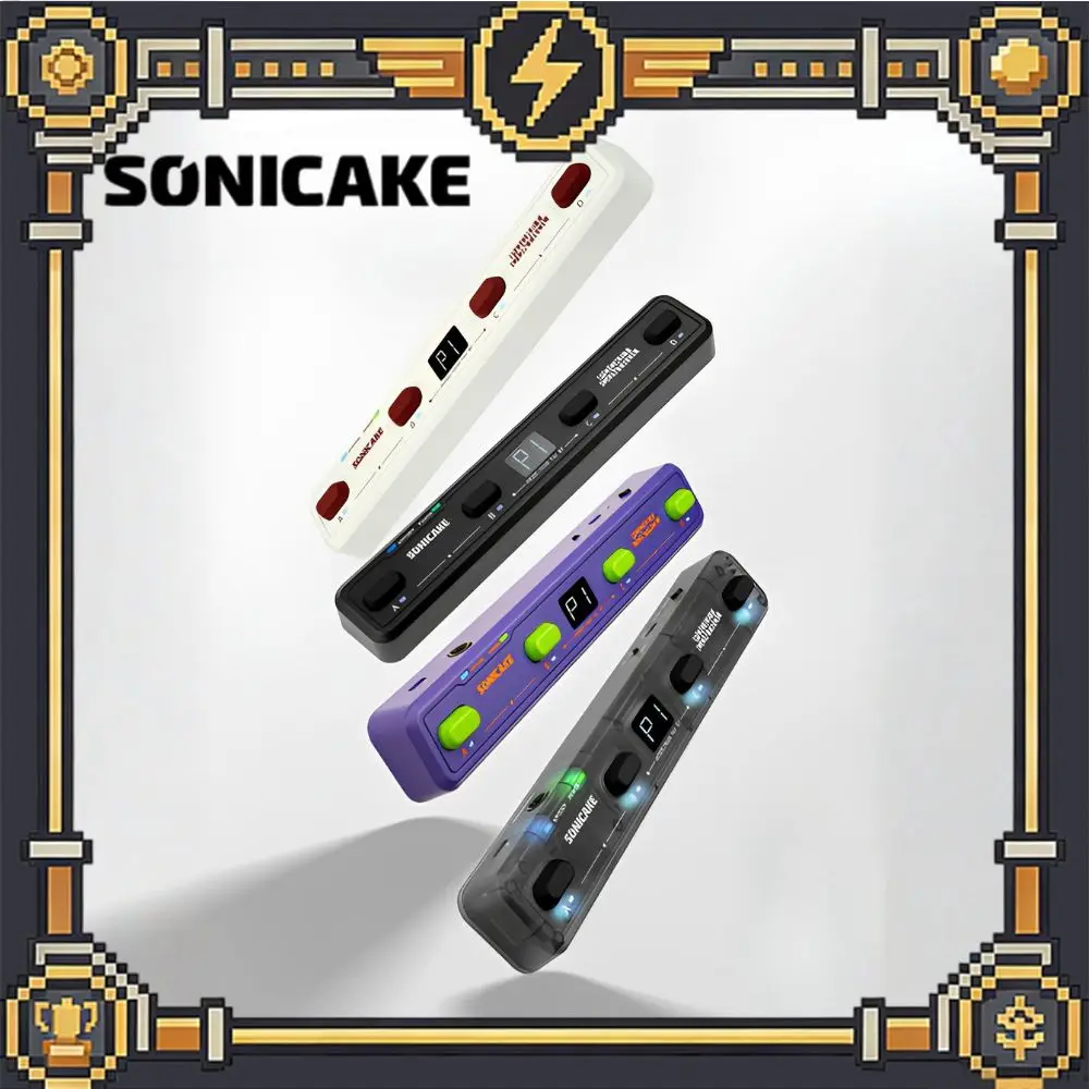 SONICAKE Pocket Control Wireless Bluetooth MIDI Controller 4 Programmable Footswitches Portable Lightweight Long Battery Life
SONICAKE Pocket Control Wireless Bluetooth MIDI Controller 4 Programmable Footswitches Portable Lightweight Long Battery Life