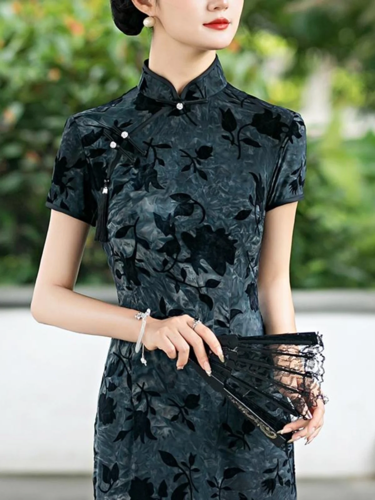 New Chinese Sle Summer Vintage High End anghai Daily Wear Simple Ele National Sle Improved Dr
New Chinese Sle Summer Vintage High End anghai Daily Wear Simple Ele National Sle Improved Dr