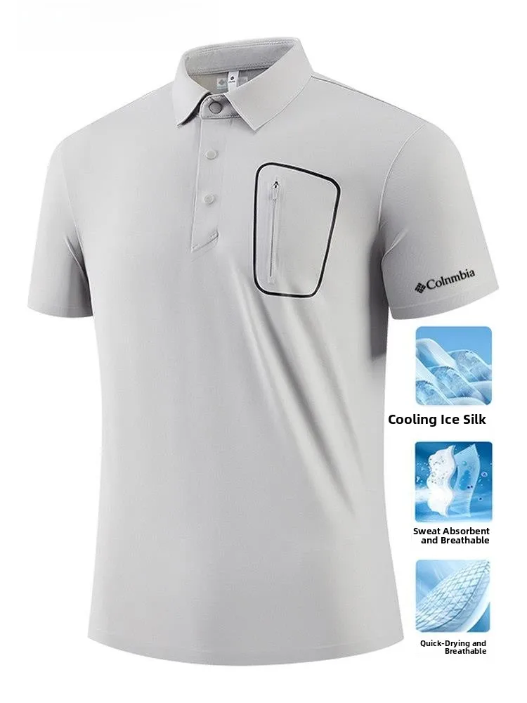Men's Quick Dry Ice Silk Shirt Casual Short Sleeve Turn-down Collar Summer Business Breathable Moisture-wicking T-Shirt
Men's Quick Dry Ice Silk Shirt Casual Short Sleeve Turn-down Collar Summer Business Breathable Moisture-wicking T-Shirt