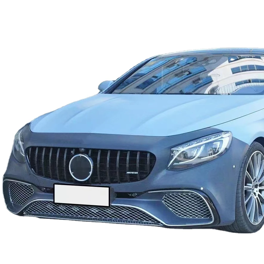 Обвес 2015-2021 для bz S купе S500 обновление S65 S63 передний бампер 
Обвес 2015-2021 для bz S купе S500 обновление S65 S63 передний бампер