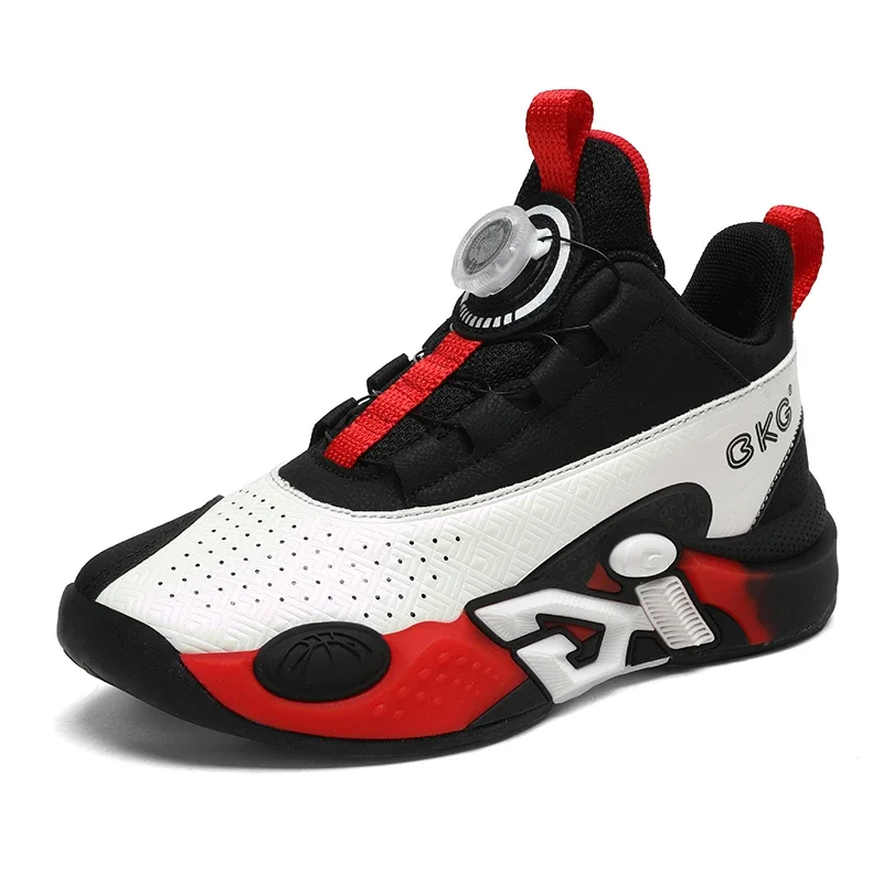 Детские тренировочные баскетбольные кроссовки, новые весенние кроссовки с вращающейся пряжкой для мальчиков, молодежные модные кожаные дышащие детские кроссовки
Детские тренировочные баскетбольные кроссовки, новые весенние кроссовки с вращающейся пряжкой для мальчиков, молодежные модные кожаные дышащие детские кроссовки
