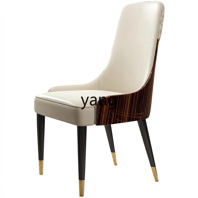 LT Solid Wood Light Luxury Dining Chair Home Simple Back Chair Nordic Modern Armchair
LT Solid Wood Light Luxury Dining Chair Home Simple Back Chair Nordic Modern Armchair