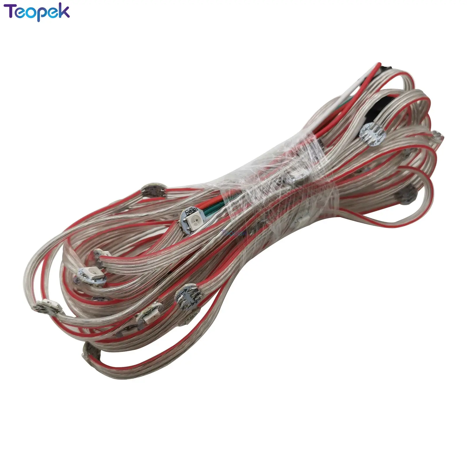 Pre-wired WS2812B LED Module 5V WS2812 IC Built-in & 10cm Wire Addressable Idividual LED String 50-1000PCS
Pre-wired WS2812B LED Module 5V WS2812 IC Built-in & 10cm Wire Addressable Idividual LED String 50-1000PCS