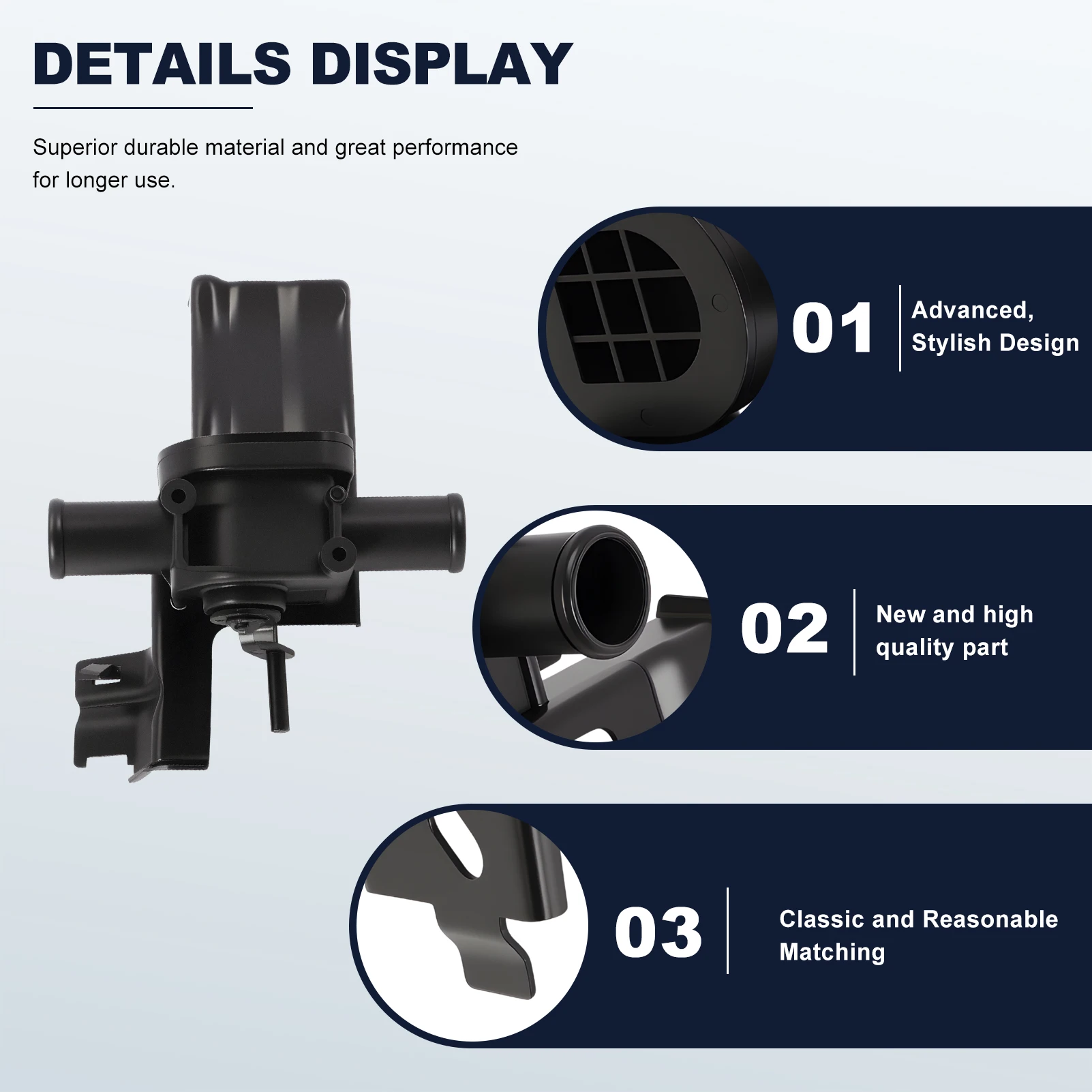 74634 Heater Control Valve 19187797 FOR Honda&Acura Models Accord 2003-2007 Prelude 1988-1991
74634 Heater Control Valve 19187797 FOR Honda&Acura Models Accord 2003-2007 Prelude 1988-1991