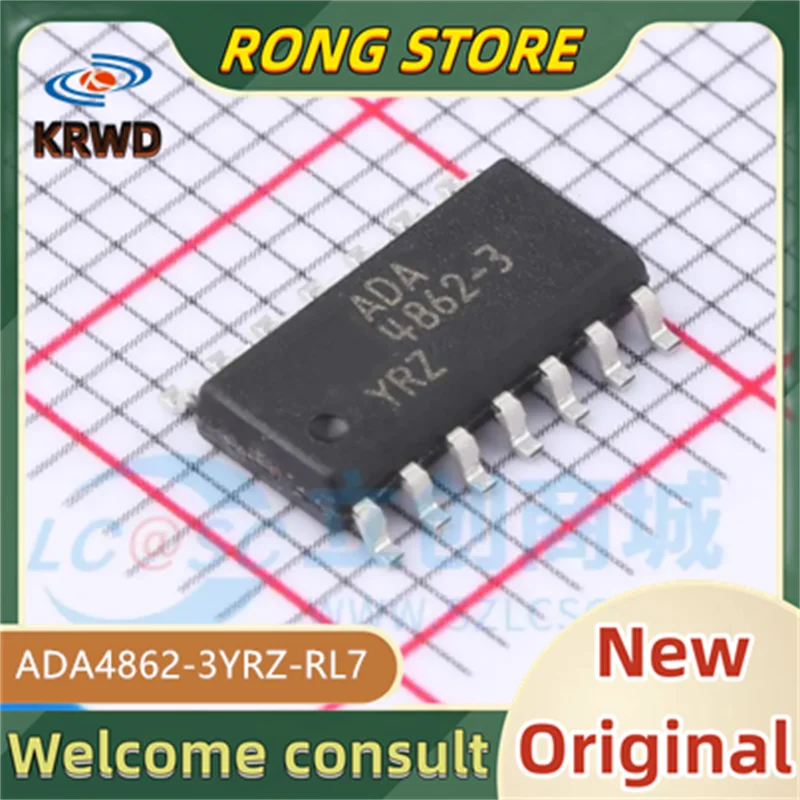 5PCS 4562-3 New and original ADA4862-3YRZ-RL7 ADA4862-3YRZ-R ADA4862-3YRZ ADA4862-3Y ADA4862 SOP-14
5PCS 4562-3 New and original ADA4862-3YRZ-RL7 ADA4862-3YRZ-R ADA4862-3YRZ ADA4862-3Y ADA4862 SOP-14