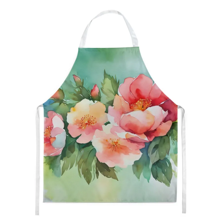 Georgia Cherokee Rose in Watercolor Apron Cooking Kitchen Server Baking Crafts Gardening for Adult Women Men Unisex Large Multi
Georgia Cherokee Rose in Watercolor Apron Cooking Kitchen Server Baking Crafts Gardening for Adult Women Men Unisex Large Multi