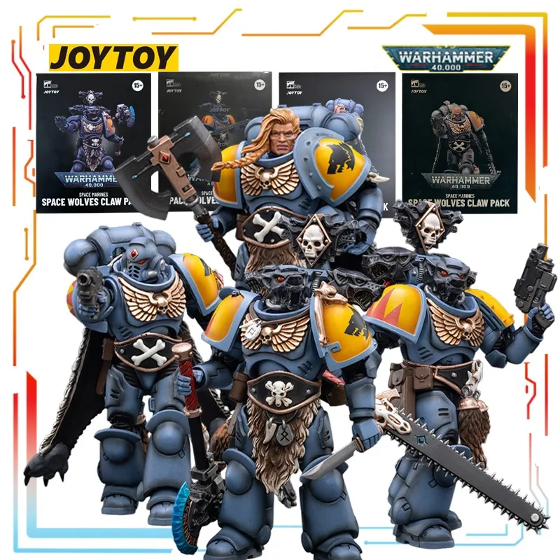 Подлинные точечные товары JOYTOY, оригинальная Warhammer 40k Space Wolf Series Claw Squad, аниме-модель, игрушки, Коллекционная модель, подарки для мальчиков
Подлинные точечные товары JOYTOY, оригинальная Warhammer 40k Space Wolf Series Claw Squad, аниме-модель, игрушки, Коллекционная модель, подарки для мальчиков
