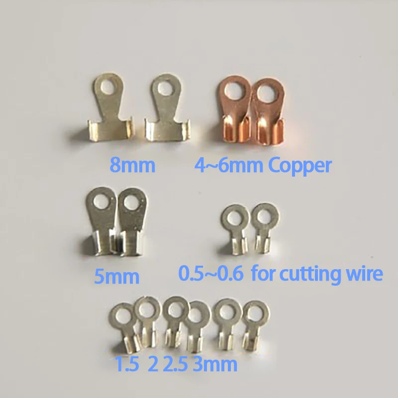 50pcs/Set Heating Ring Heating Wire Impulse Sealer Heat Piece Wire Element Strip Clip Buckle for Sealing Machine Use
50pcs/Set Heating Ring Heating Wire Impulse Sealer Heat Piece Wire Element Strip Clip Buckle for Sealing Machine Use