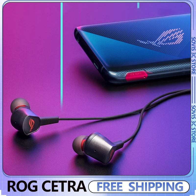 ROG CETRA Wireless Earphone LSR Sounding Unit Active Noise Reduction ANC In Ear Headphones Pluggable Line Pc Accessories CSGO
ROG CETRA Wireless Earphone LSR Sounding Unit Active Noise Reduction ANC In Ear Headphones Pluggable Line Pc Accessories CSGO