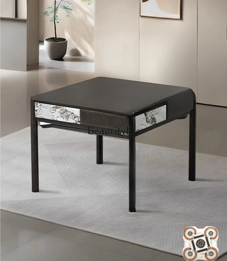 Italian light luxury solid wood automatic household ultra-quiet mahjong table dual-purpose table
Italian light luxury solid wood automatic household ultra-quiet mahjong table dual-purpose table