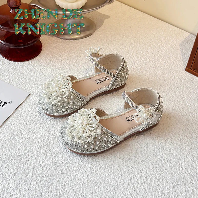 Pearls Sweet Flowers Girls Half Sandals Soft Sole Non-slip 2025 Summer New Children Princess Shoes Ins Trendy Kids Dance Shoes
Pearls Sweet Flowers Girls Half Sandals Soft Sole Non-slip 2025 Summer New Children Princess Shoes Ins Trendy Kids Dance Shoes