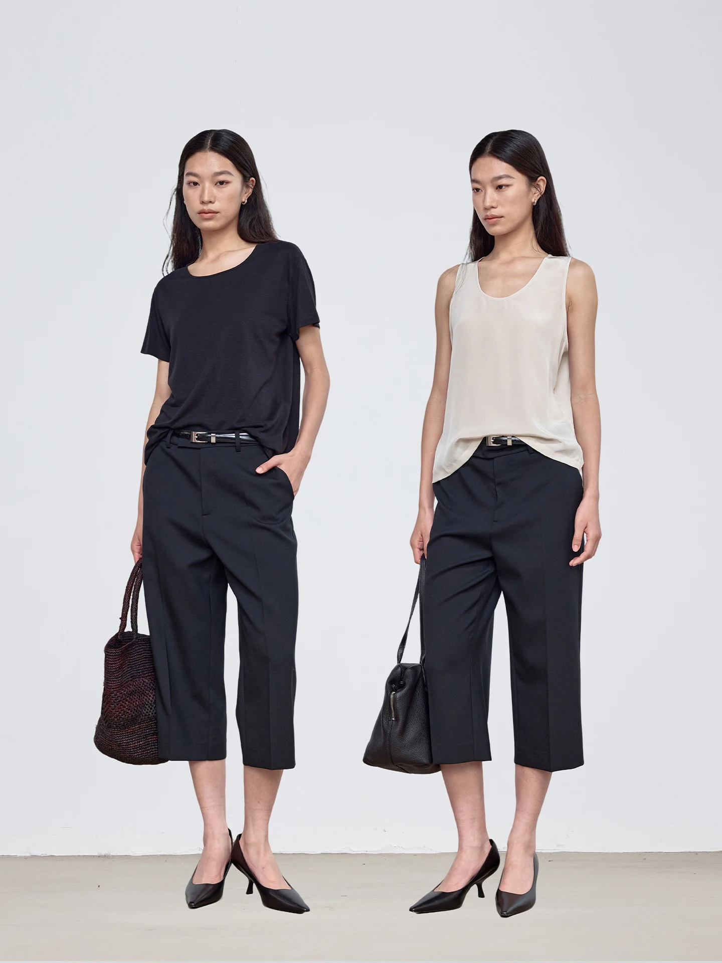 Ayuko Premium Woolen Slimming 7/8 Length Pants Stylish Commute Fashion Flat Weave Exquisite Spinning Three Dimensional Design
Ayuko Premium Woolen Slimming 7/8 Length Pants Stylish Commute Fashion Flat Weave Exquisite Spinning Three Dimensional Design