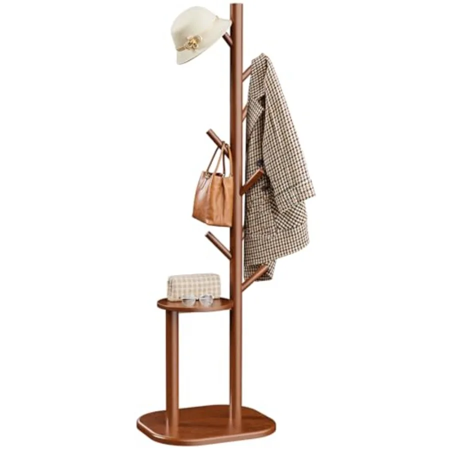 Coat Rack Freestanding Hall Tree with 8 Hooks and Storage Shelf Solid Base 66.3″ Tall Coat Rack Stand for Coats Hats Bag in Ent
Coat Rack Freestanding Hall Tree with 8 Hooks and Storage Shelf Solid Base 66.3″ Tall Coat Rack Stand for Coats Hats Bag in Ent