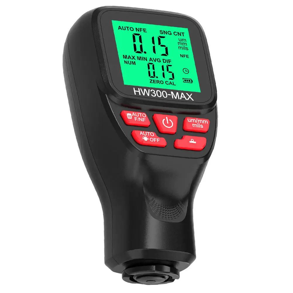 Automotive Coating Thickness Gauge Digital Paint Depth Meter Fast Response Backlit LCD Display Accurate Car Paint Meter Portable
Automotive Coating Thickness Gauge Digital Paint Depth Meter Fast Response Backlit LCD Display Accurate Car Paint Meter Portable