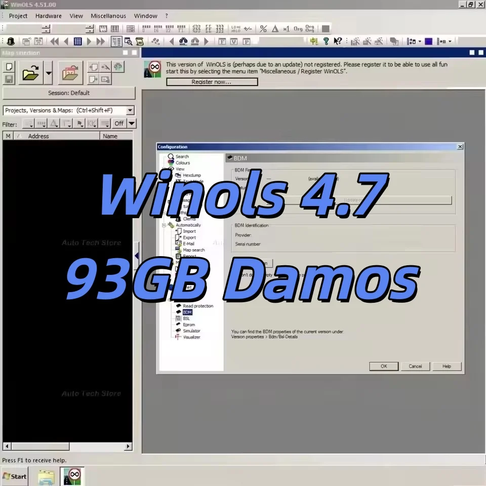 Winols 4.7 + ECM TITANIUM 26100 ECU Programming Tool Software+ 93GB Damos Files + Immo Service Tool V1.2+Leaning Video Guid
Winols 4.7 + ECM TITANIUM 26100 ECU Programming Tool Software+ 93GB Damos Files + Immo Service Tool V1.2+Leaning Video Guid