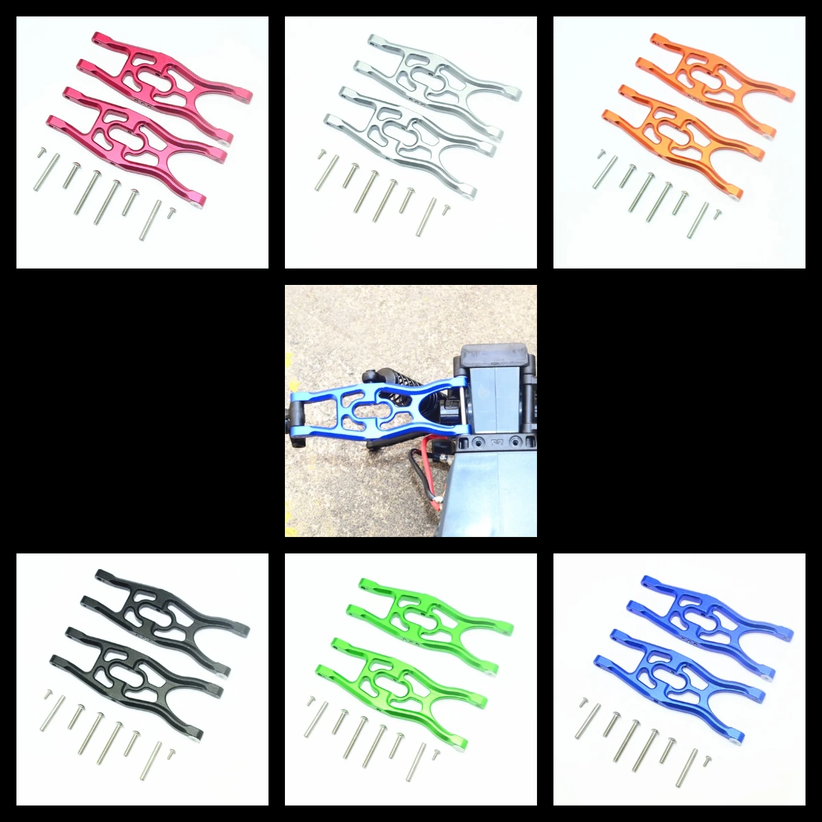 GPM Aluminum Front/Rear Lower Suspension Arms For ARRMA Fazon Voltage Ar102675A
GPM Aluminum Front/Rear Lower Suspension Arms For ARRMA Fazon Voltage Ar102675A