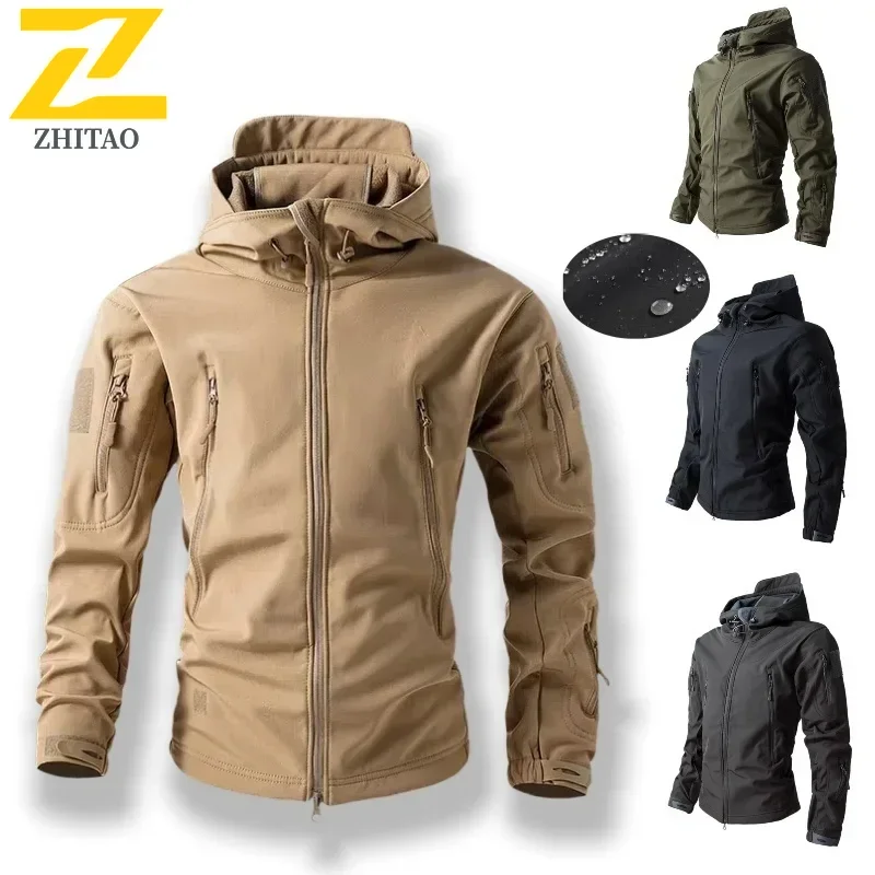 Travel Soft Case Jacket Men's Spring Autumn Casual Waterproof Pocket Zipper Trenchcoat Outdoor Sports Hunting Work Hooded Coat
Travel Soft Case Jacket Men's Spring Autumn Casual Waterproof Pocket Zipper Trenchcoat Outdoor Sports Hunting Work Hooded Coat