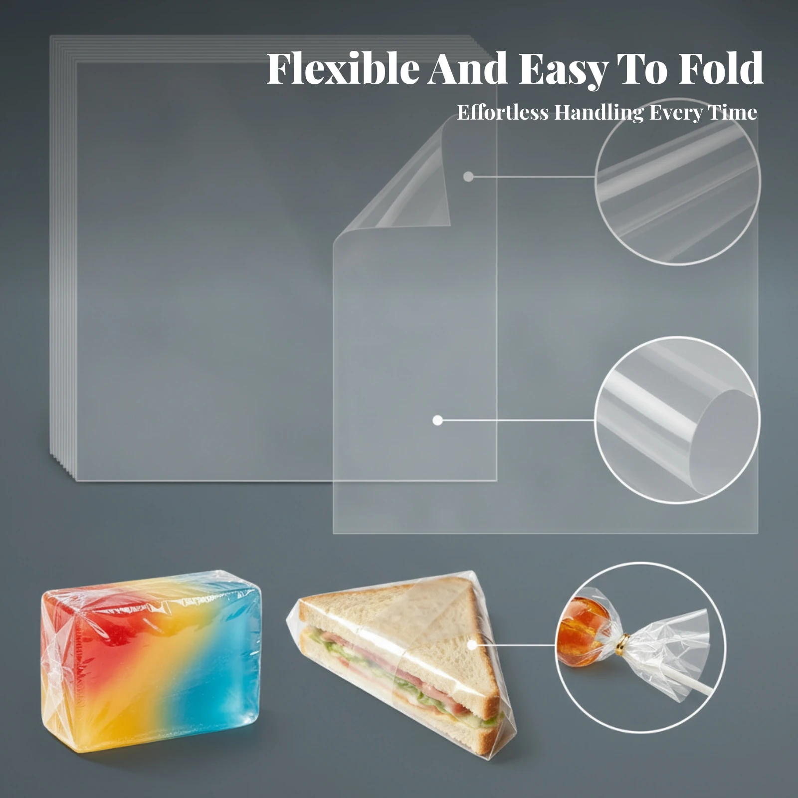 400 Pieces Square Clear Wrapping Film Sheet Smooth Finish Clear Clear Wrapping Film Sheet Clear Wrapping Sheets High Clarity
400 Pieces Square Clear Wrapping Film Sheet Smooth Finish Clear Clear Wrapping Film Sheet Clear Wrapping Sheets High Clarity