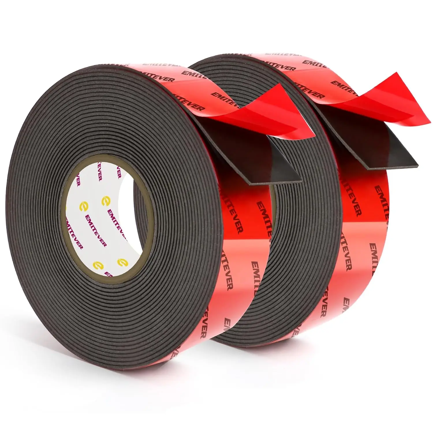 Heavy Duty Double Sided Tape 2 Rolls, 1" x 16.4FT Acrylic Foam Mounting Tape, Waterproof Strong Adhesive for Walls, Auto, Home Decor
Heavy Duty Double Sided Tape 2 Rolls, 1" x 16.4FT Acrylic Foam Mounting Tape, Waterproof Strong Adhesive for Walls, Auto, Home Decor