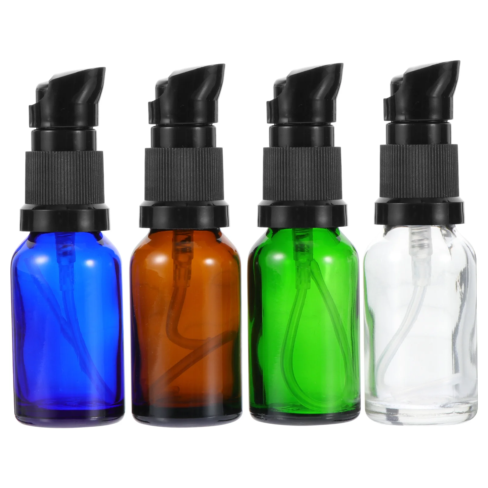 20Pcs Glass Cosmetics Bottles Mixed Color Travel Size Lotion Shampoo Container Refillable Portable Toiletry Bottles 
20Pcs Glass Cosmetics Bottles Mixed Color Travel Size Lotion Shampoo Container Refillable Portable Toiletry Bottles