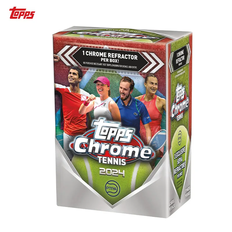 2024 Topps Chrome Tennis Retail Value Box
2024 Topps Chrome Tennis Retail Value Box