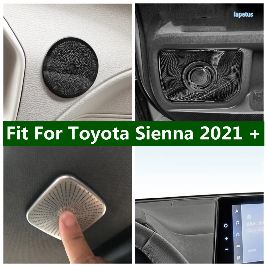 Car Door Loudspeaker Sound Pad Dashboard Speaker Tweeter Cover Trim Fit For Toyota Sienna 2021 2022 2023 Interior Accessories
Car Door Loudspeaker Sound Pad Dashboard Speaker Tweeter Cover Trim Fit For Toyota Sienna 2021 2022 2023 Interior Accessories