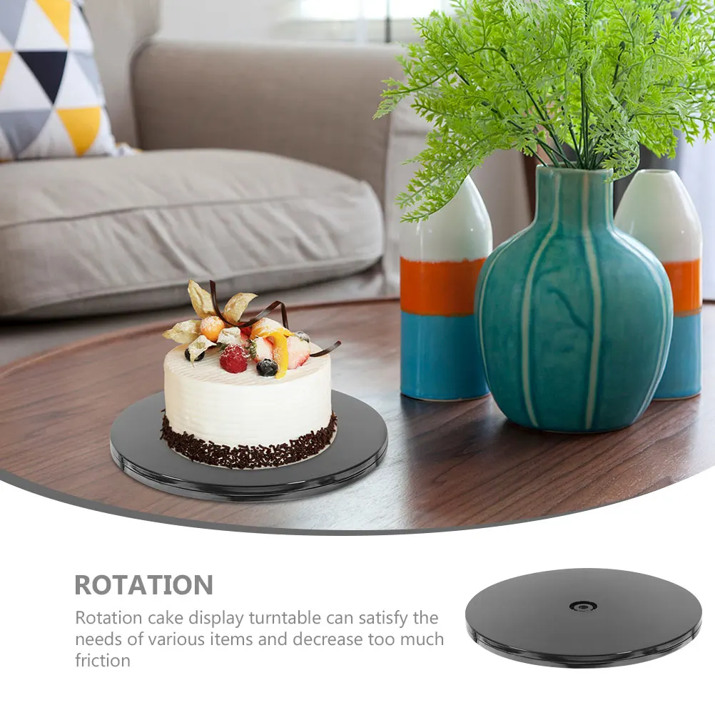 Rotary Turntable 360 Degree Rotation Cake Tray ABS Material Small Size Multi Functional Rotatable Plate Home Office Party Use
Rotary Turntable 360 Degree Rotation Cake Tray ABS Material Small Size Multi Functional Rotatable Plate Home Office Party Use
