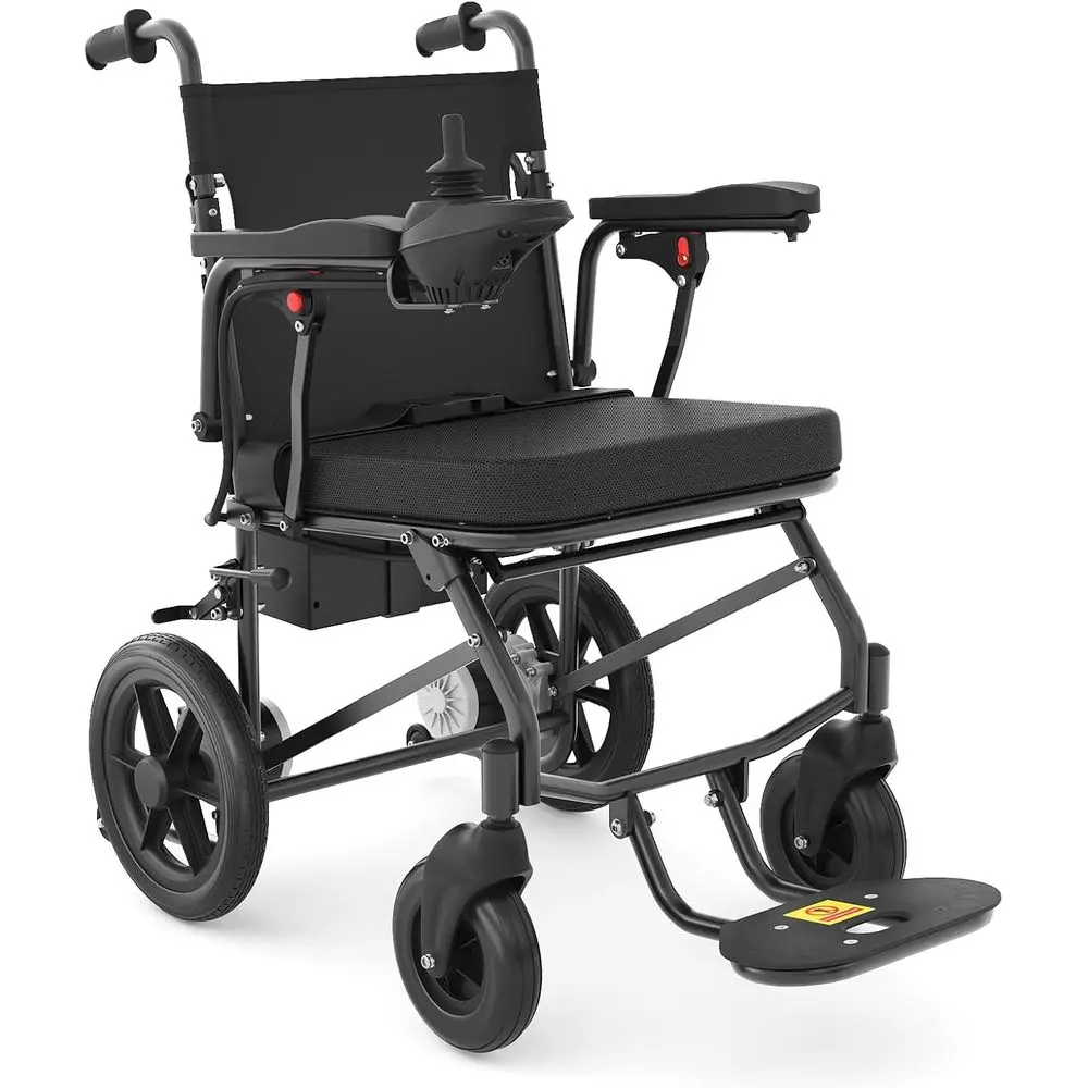 Portable Adult Electric Wheelchair, 500W Motor, Airline Approved, Black
Portable Adult Electric Wheelchair, 500W Motor, Airline Approved, Black