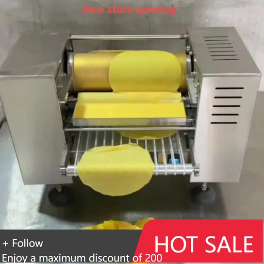 Automatic Electric Puff Pastry & Crepe Machine New Condition Egg Skin Mille Crepe Pancake Wrapper Maker
Automatic Electric Puff Pastry & Crepe Machine New Condition Egg Skin Mille Crepe Pancake Wrapper Maker