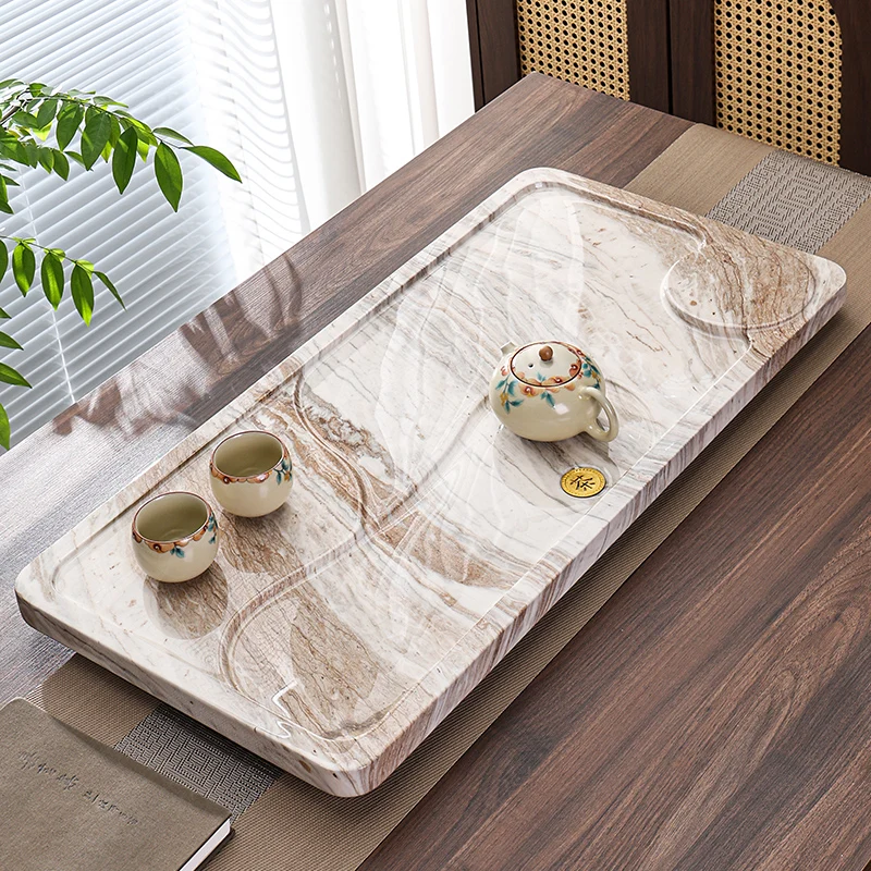 Stone Serving Tea Tray Decorative Ceramic Pot Tableware Rectangle Drip Tea Tray Drainage Hospitality Bandejas Home Decorationgs
Stone Serving Tea Tray Decorative Ceramic Pot Tableware Rectangle Drip Tea Tray Drainage Hospitality Bandejas Home Decorationgs